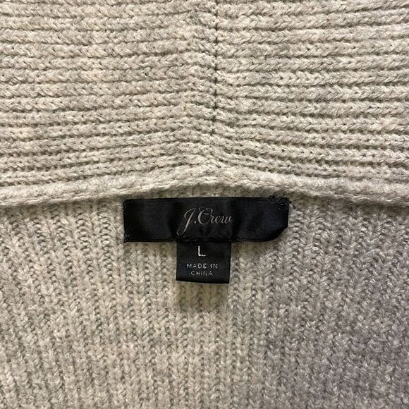 J Crew woman’s long grey button cardigan - Picture 7 of 12